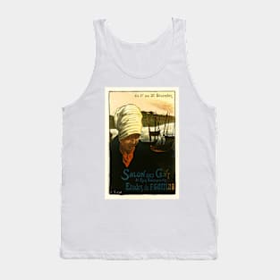 Salon Des Cent Arts Exhibition Fair by Paris Poster Artist Fernand Gottlob Tank Top